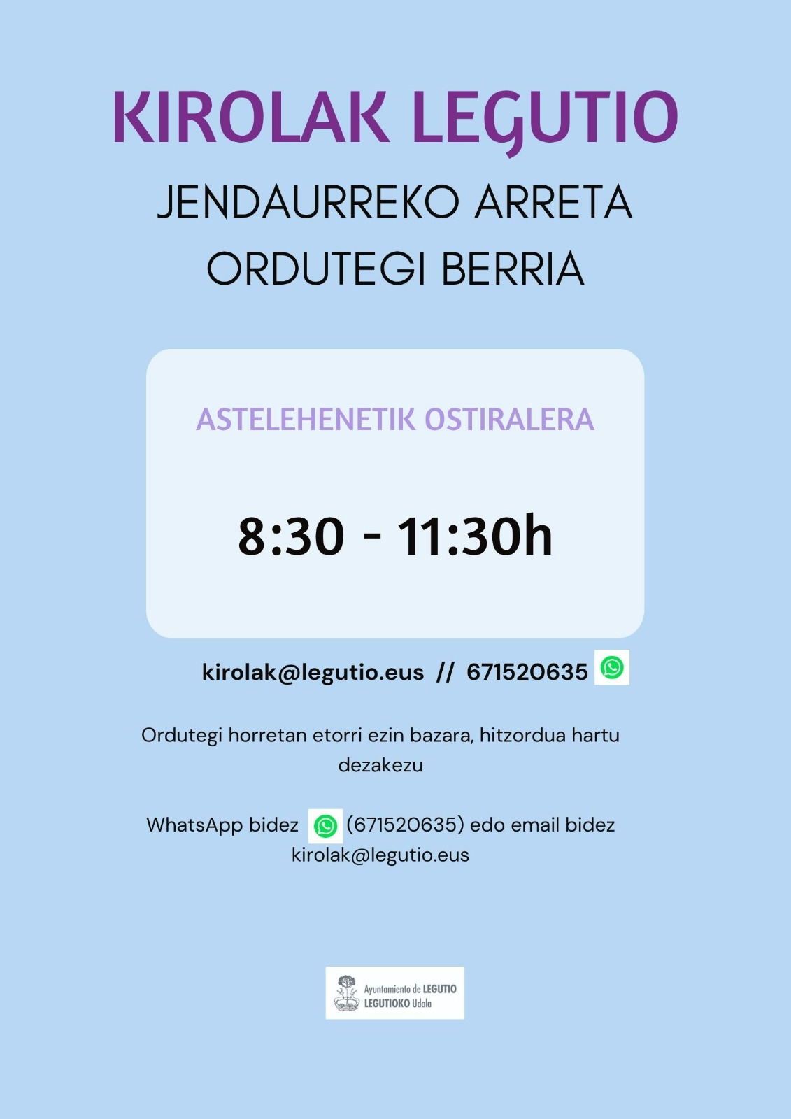Ordutegi berria