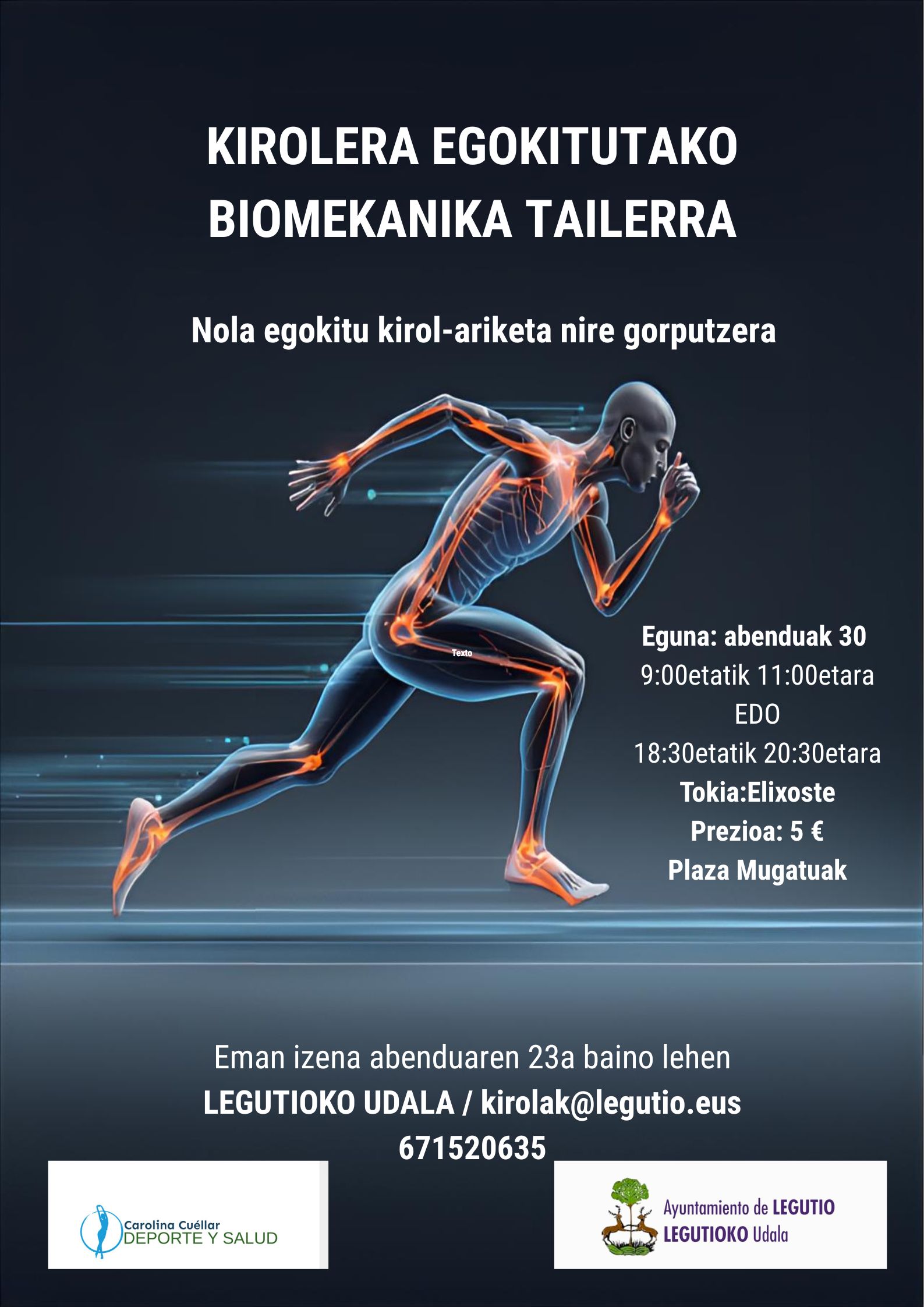 Taller de Biomecánica.