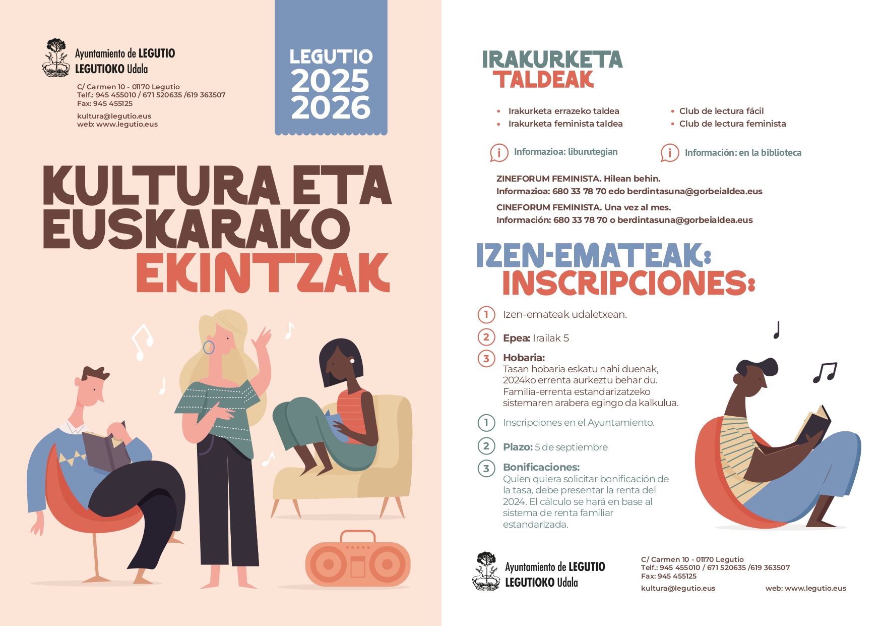 KULTURA ETA EUSKARAKO EKINTZAK