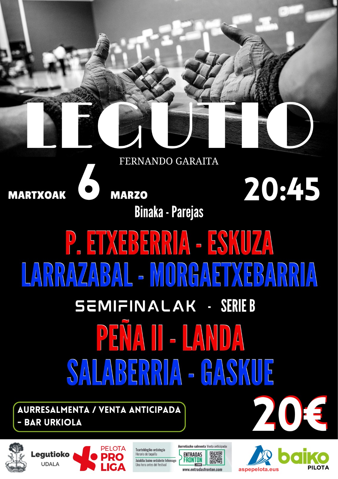 Esku-pilota profesionala.