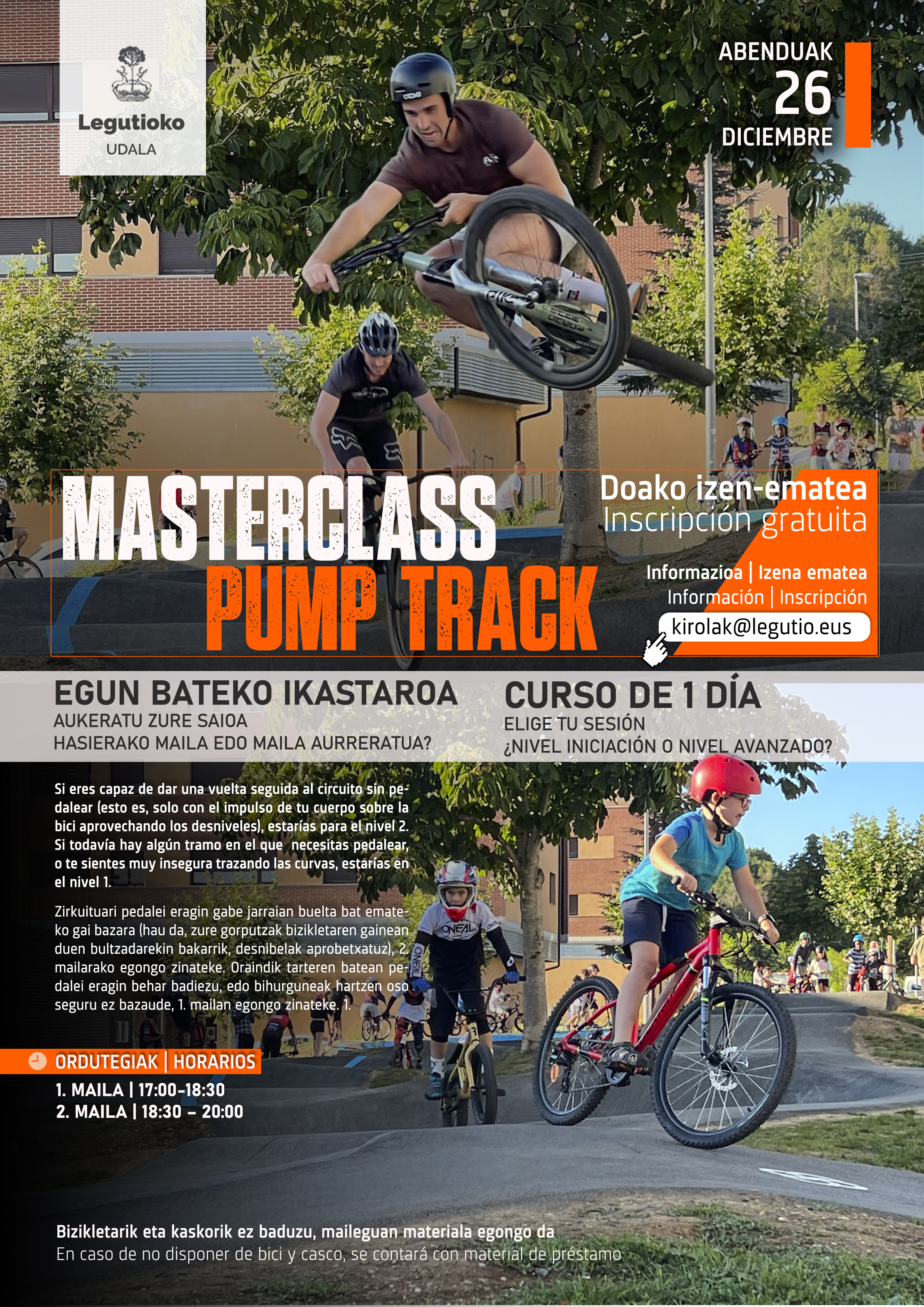 PUMPTRACK MASTERCLASS