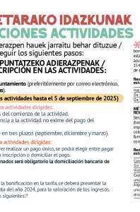 Actividades deportivas 2