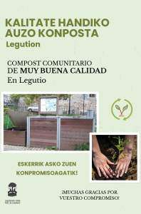 Calidad del compost comunitario en Legutio